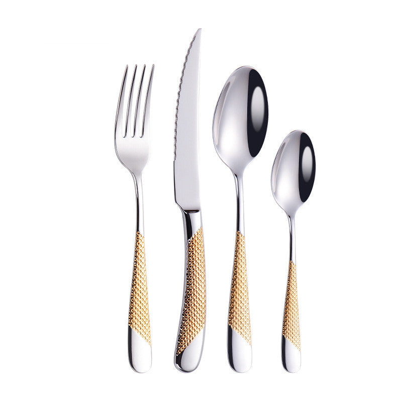 Elevate Your Dining Experience with Our Western Style Tableware Gift Box Cutlery Set